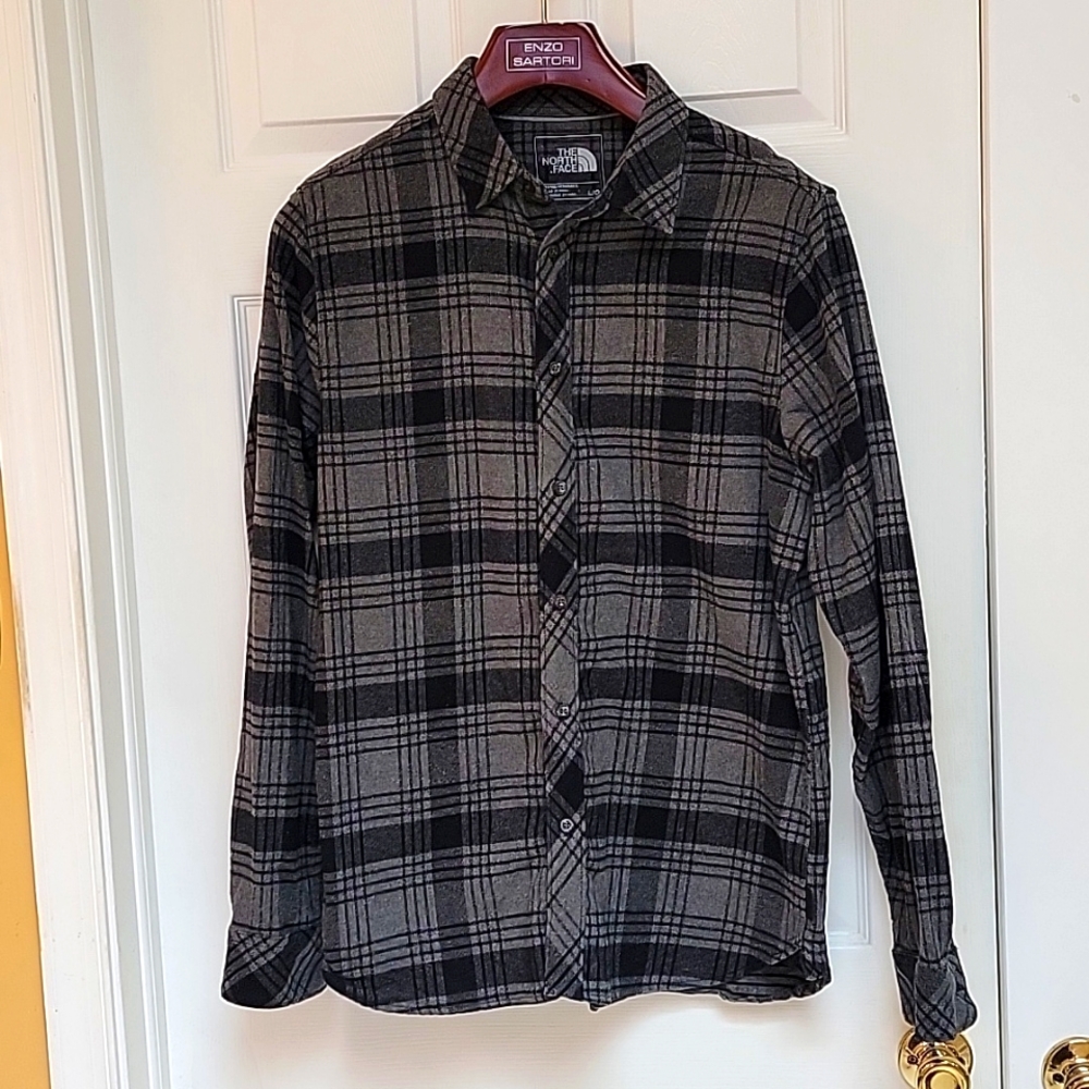 North Face flannel shirt